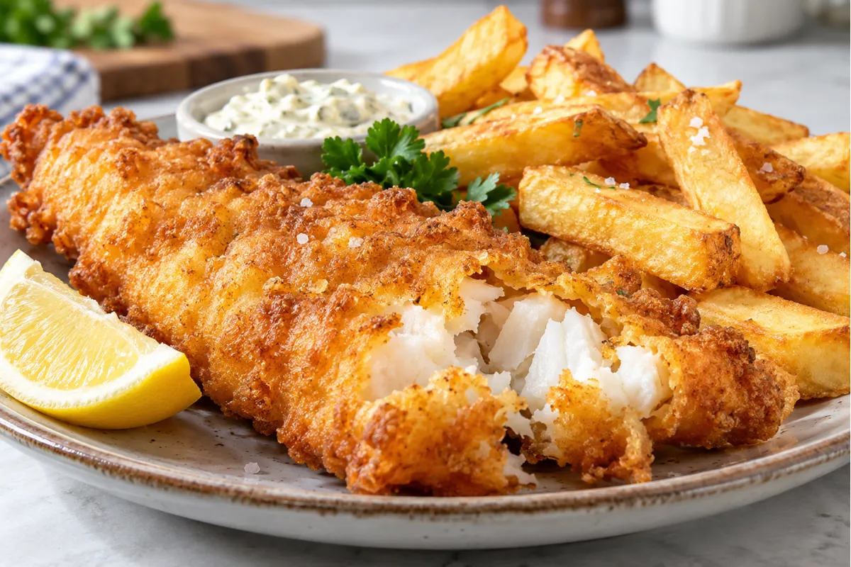 Beer Battered Fish and Chips Recipe