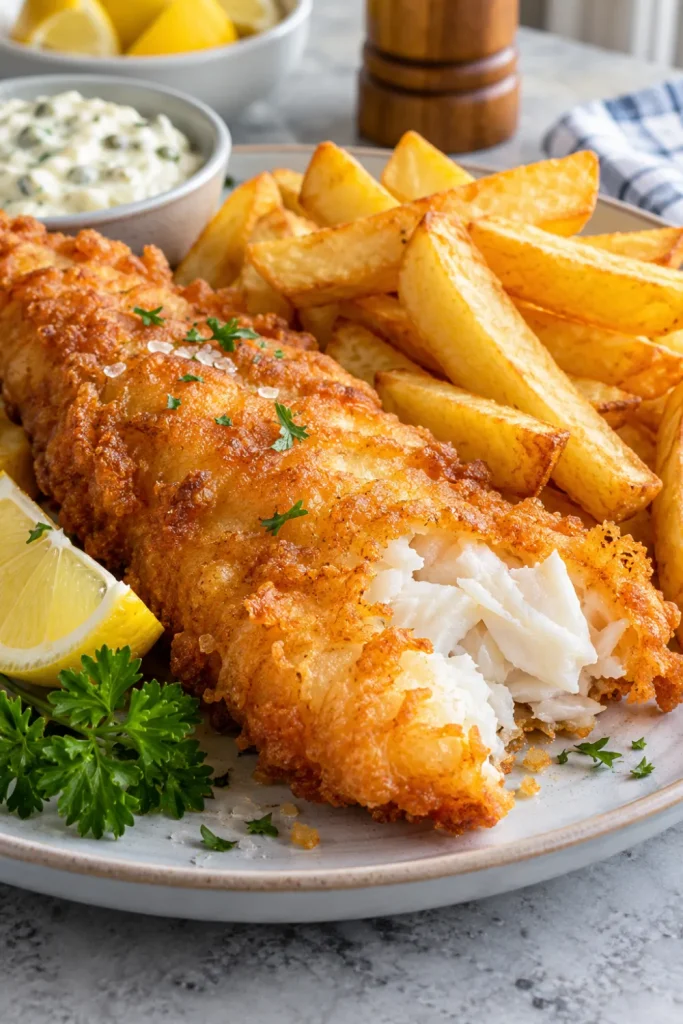 Beer Battered Fish and Chips Recipe
