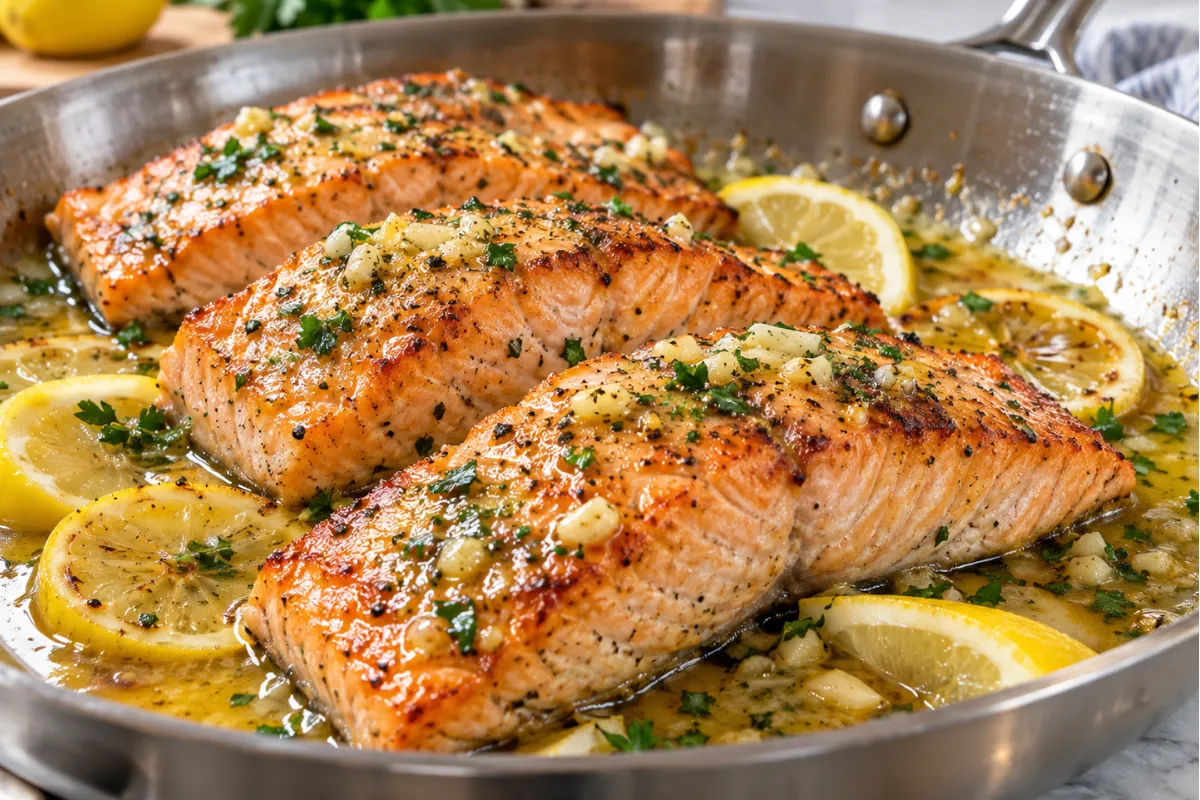 Lemon Garlic Butter Salmon