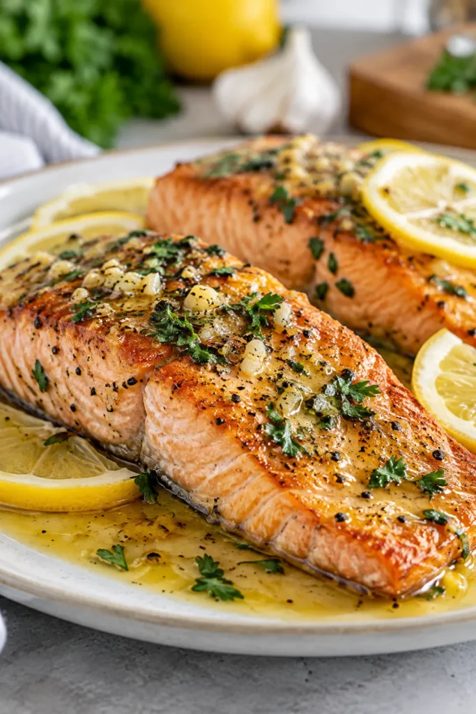 Lemon Garlic Butter Salmon