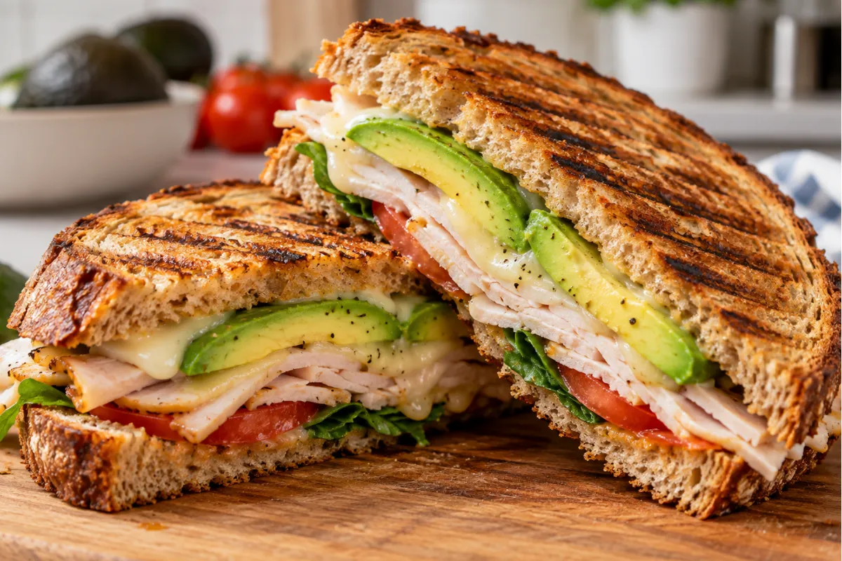 Turkey Avocado Panini Recipe